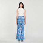 Pantalón Fluido Estampado Foulard