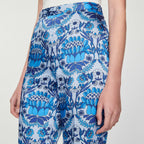 Pantalón Fluido Estampado Foulard