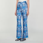 Pantalón Fluido Estampado Foulard