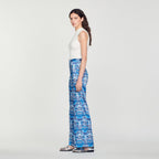 Pantalón Fluido Estampado Foulard