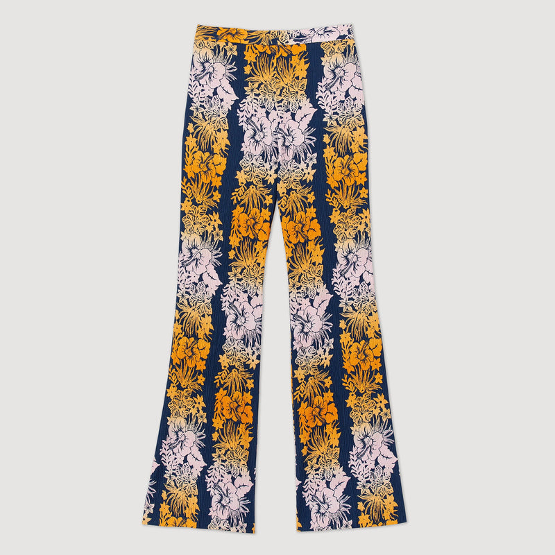 Pantalon Fluide Imprimé Hawaï