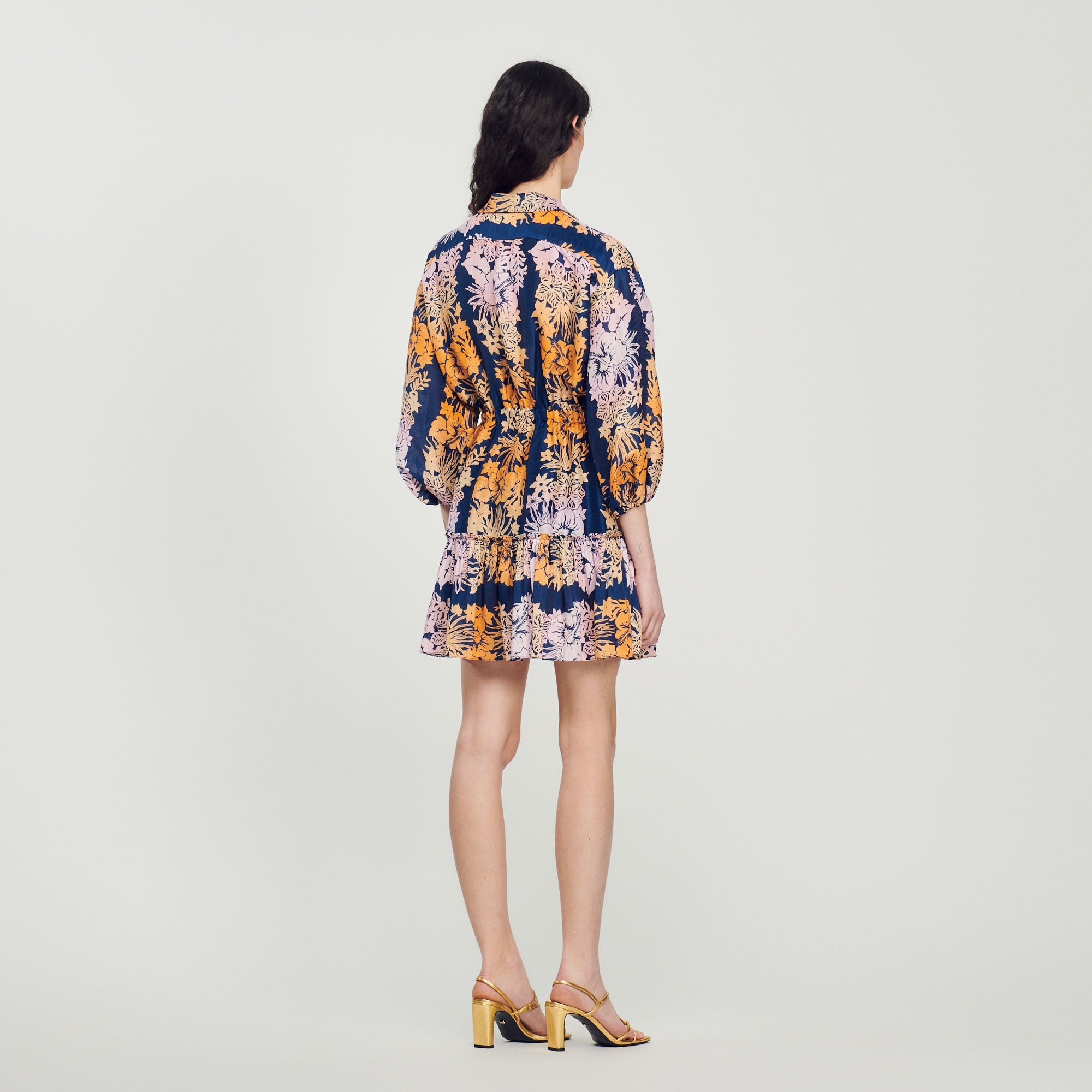 Robe Courte Imprimée Hawaï