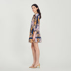 Robe Courte Imprimée Hawaï