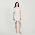 Vestido Corto De Guipur