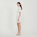 Vestido Corto De Guipur