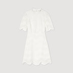 Vestido Corto De Guipur
