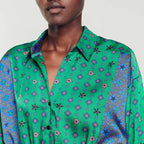 Vestido Camisero Estampado
