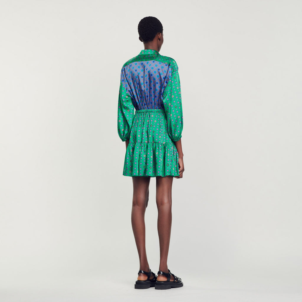 Vestido Camisero Estampado