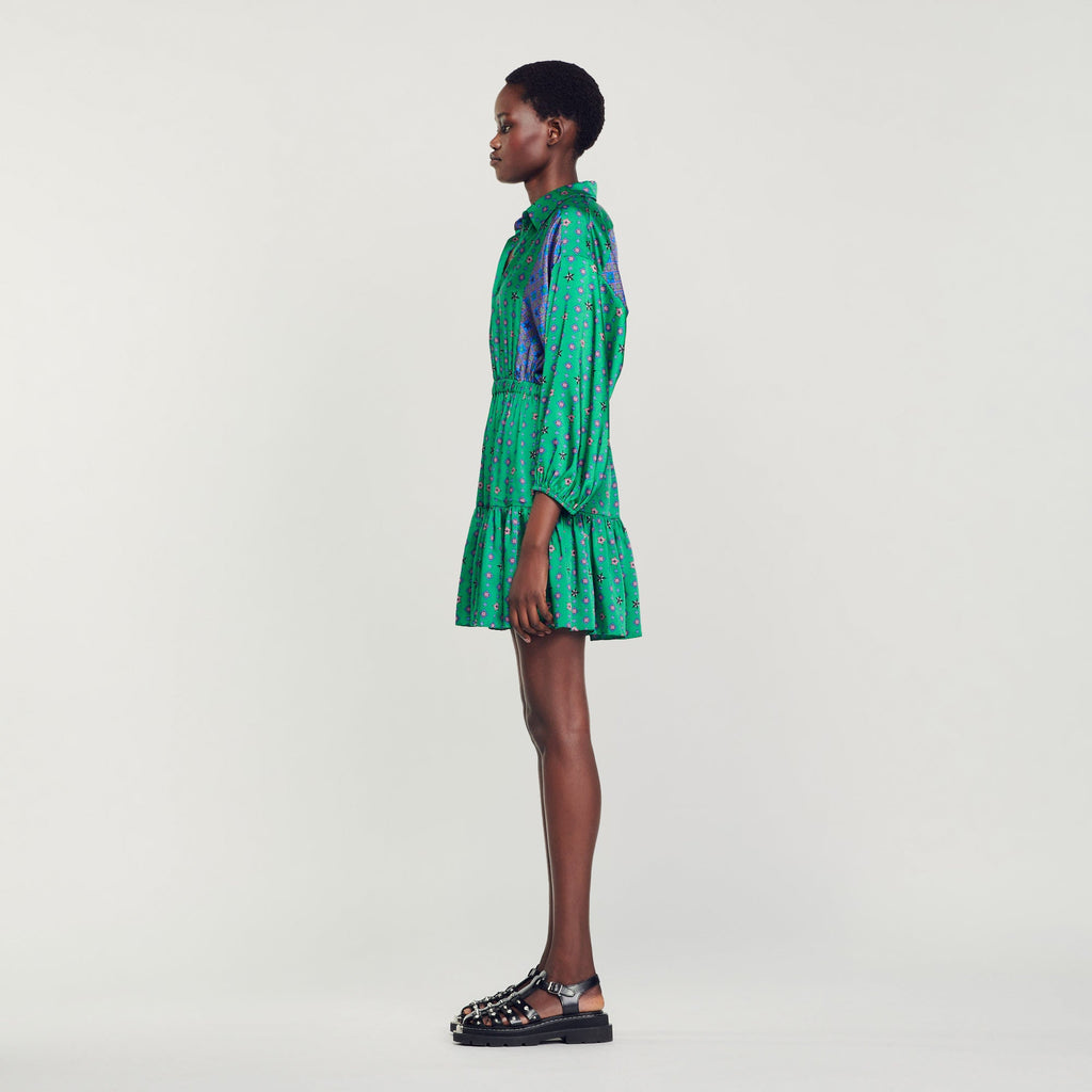 Vestido Camisero Estampado