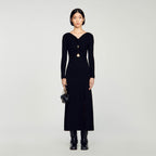 Robe En Maille Torsadée
