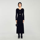 Robe En Maille Torsadée