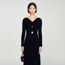 Robe En Maille Torsadée