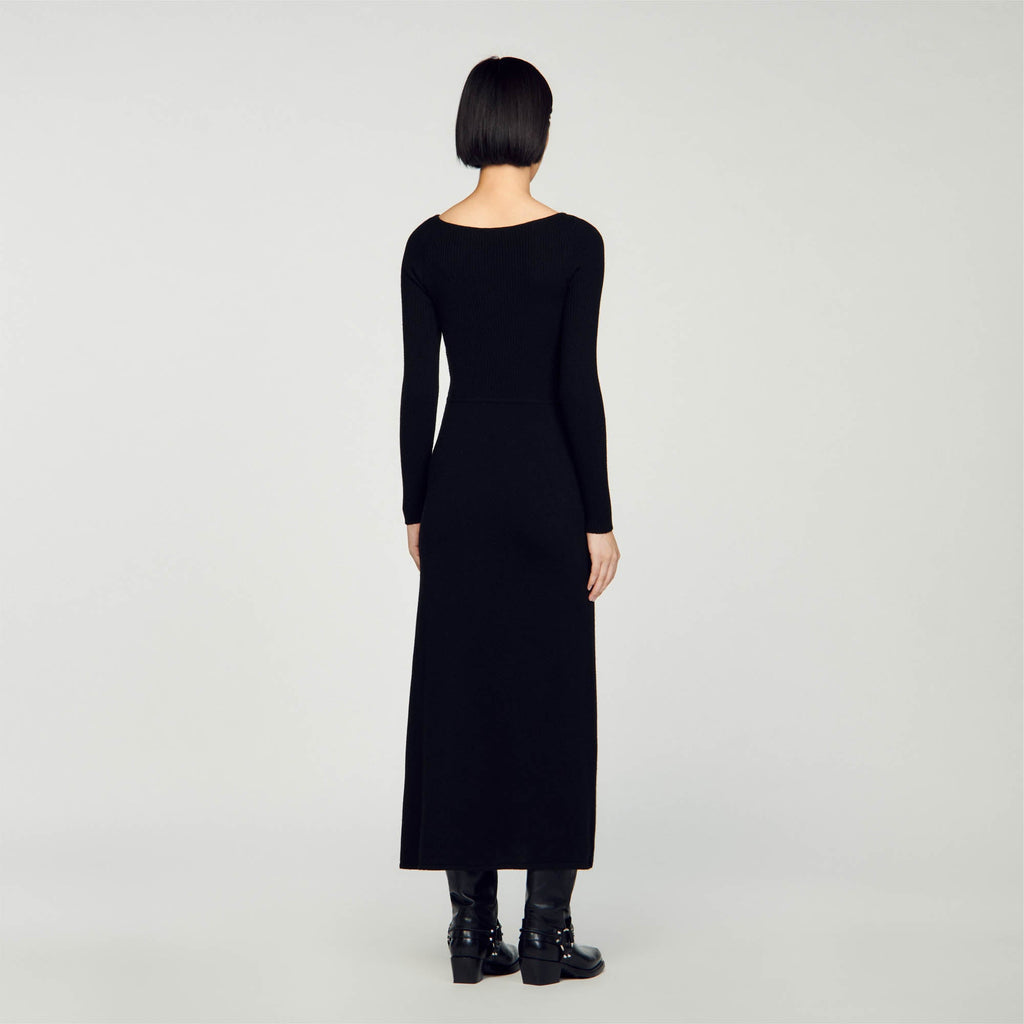 Robe En Maille Torsadée