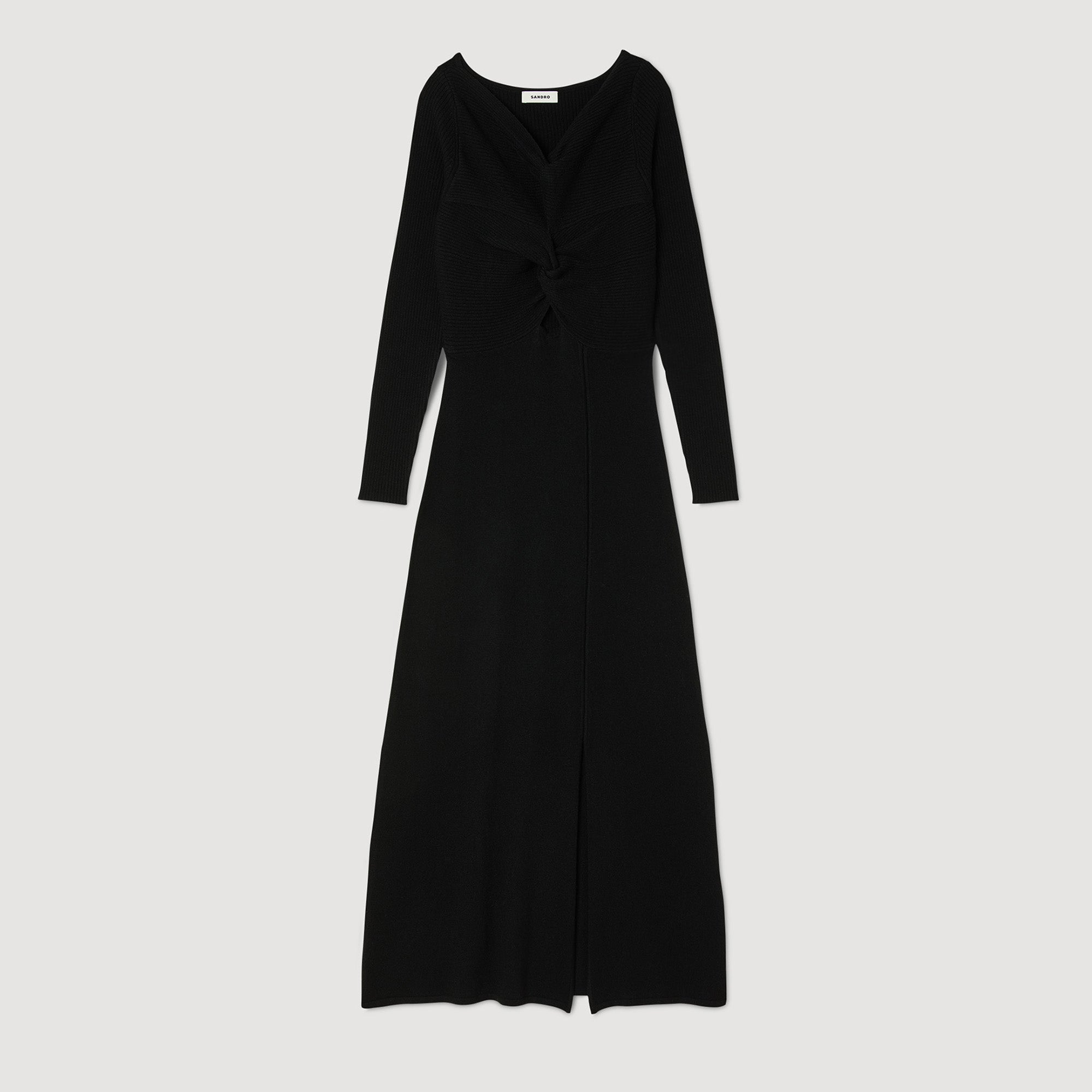 Robe En Maille Torsadée