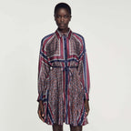 Vestido Camisero Plisado