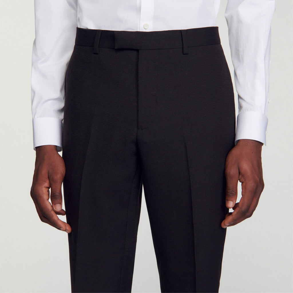 Pantalón de traje de lana