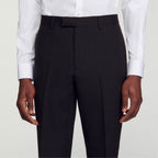 Pantalón de traje de lana