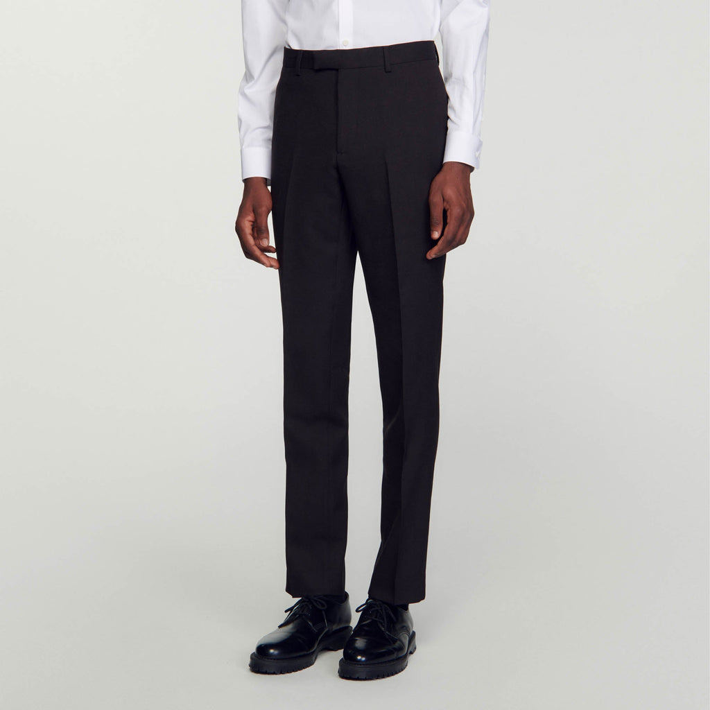 Pantalón de traje de lana