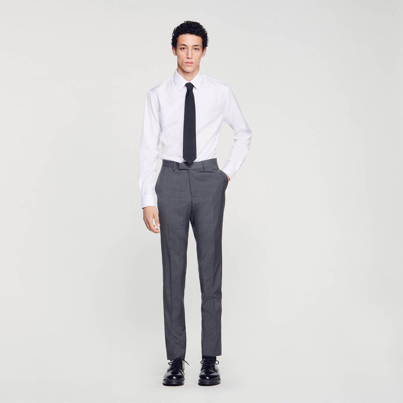 Sandro Men - Wool Suit Trousers