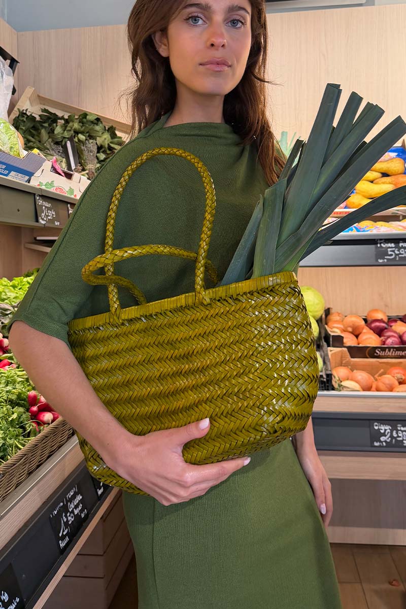 Shopper Delhi Medium - Kiwi