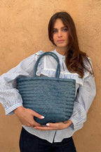 Cabas Delhi Medium - Bleu Ciel