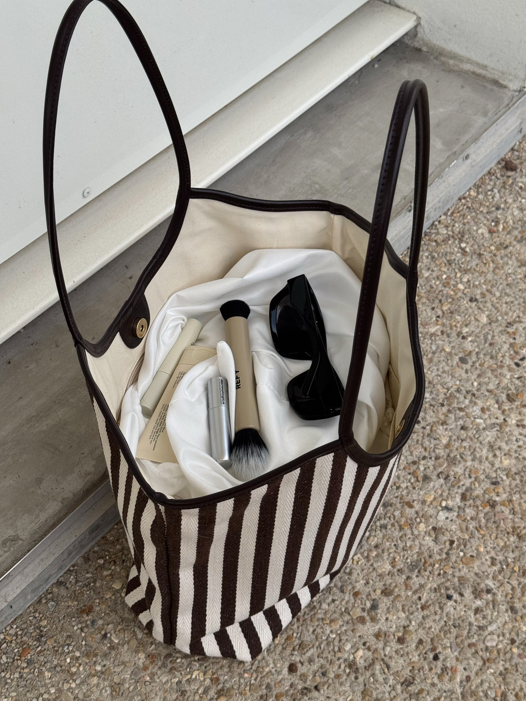 Bolso Milan de rayas