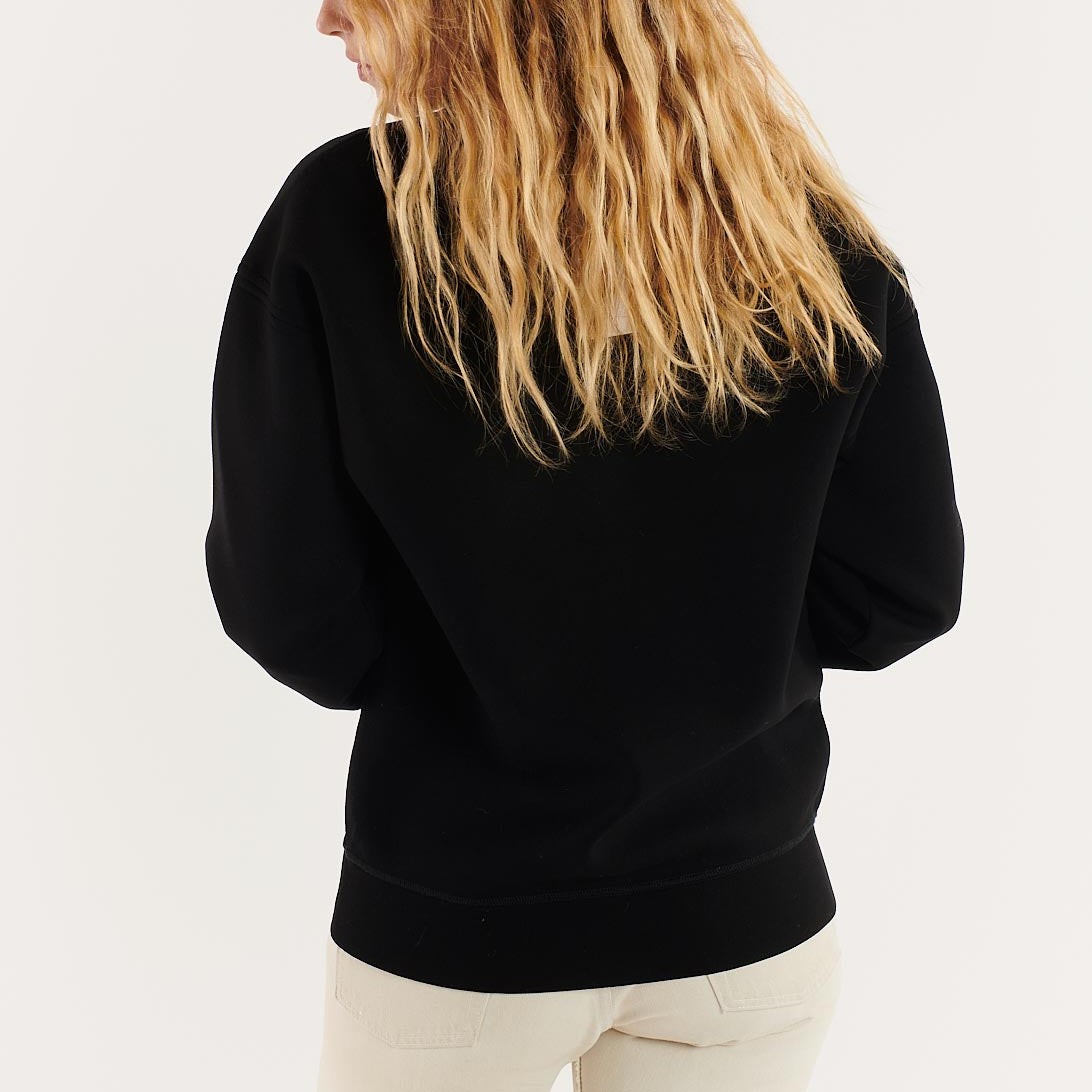Long-Sleeve Top - Black/White - Women