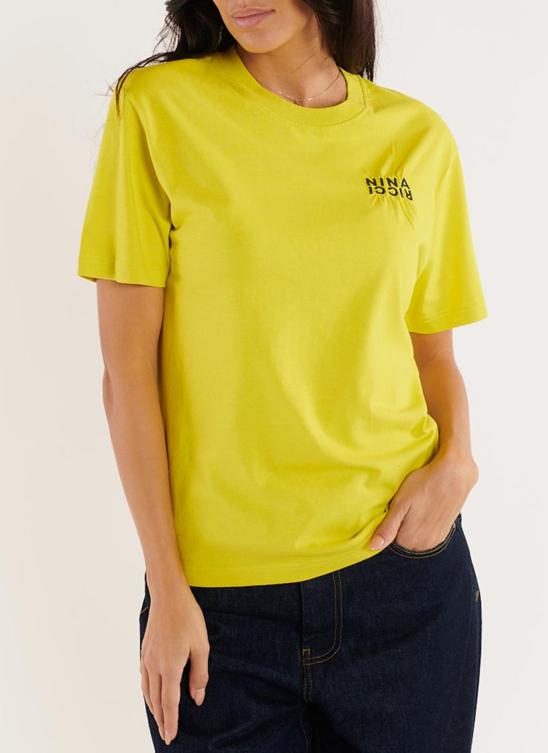 Top Manches Courtes - Lime - Femme