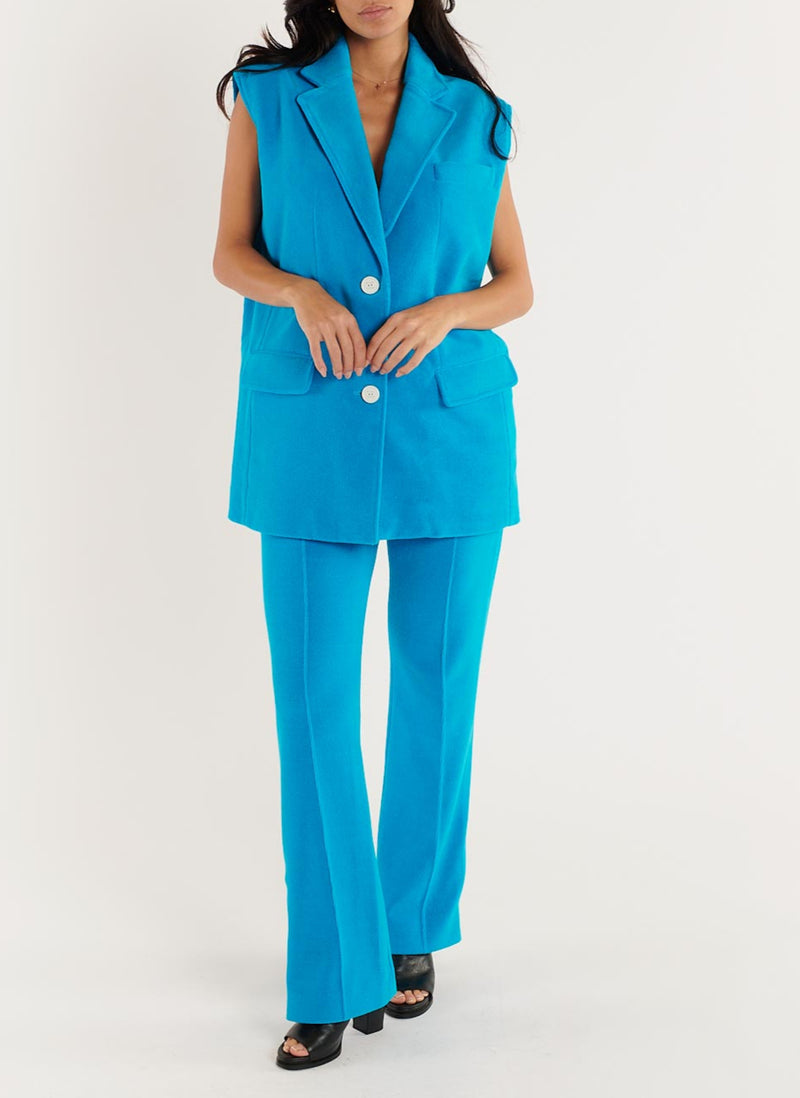 Veste - Cyan - Femme