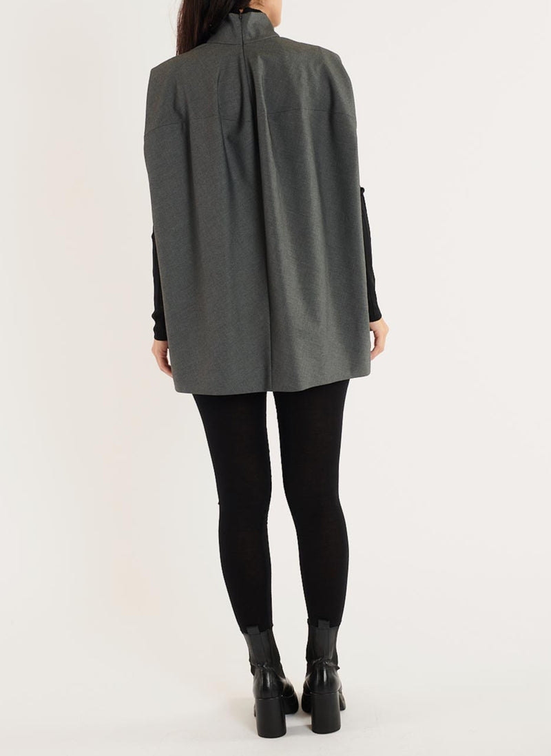 Top Sans Manche - Gris Chine - Femme