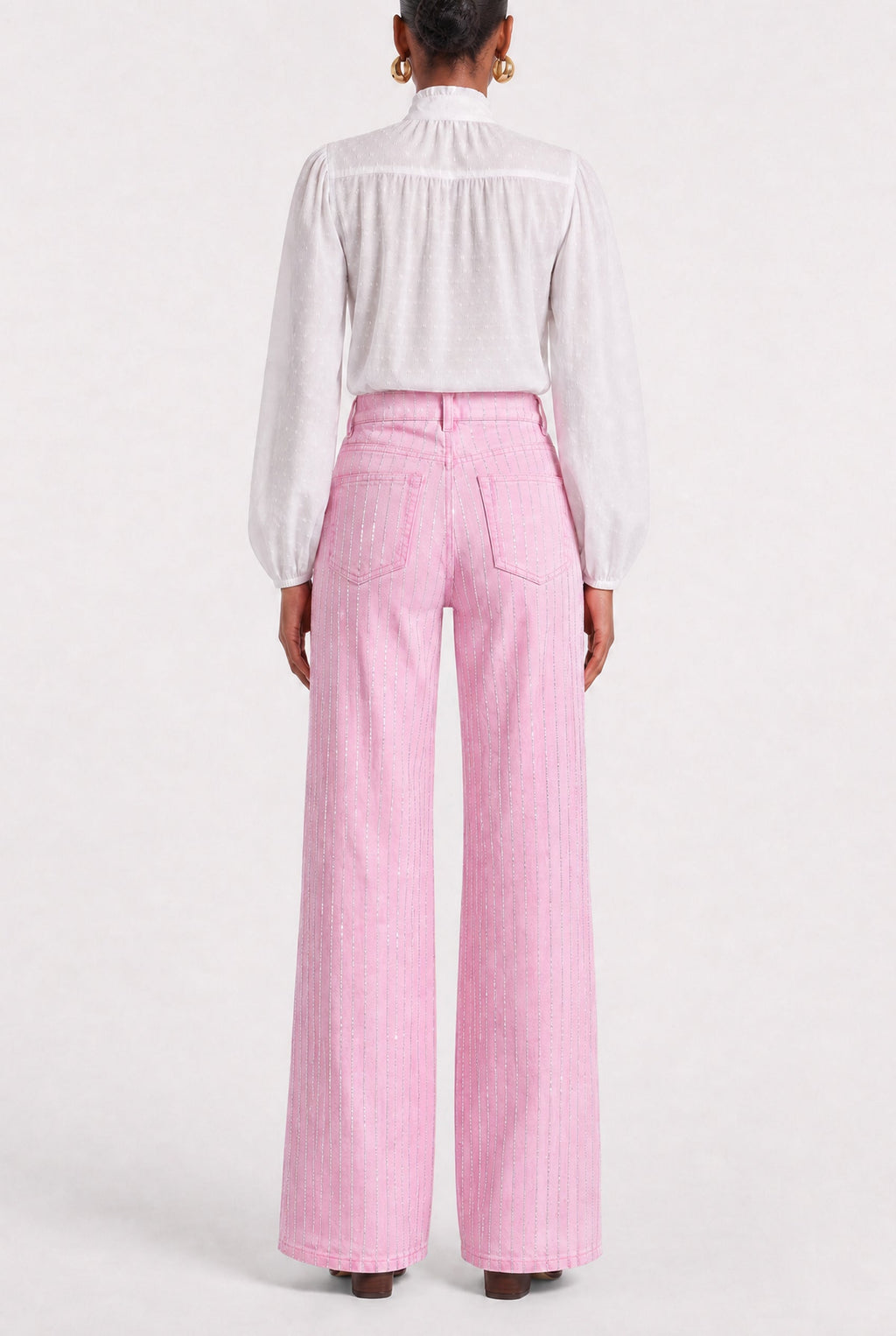Scarlett Jeans - Strass Rose