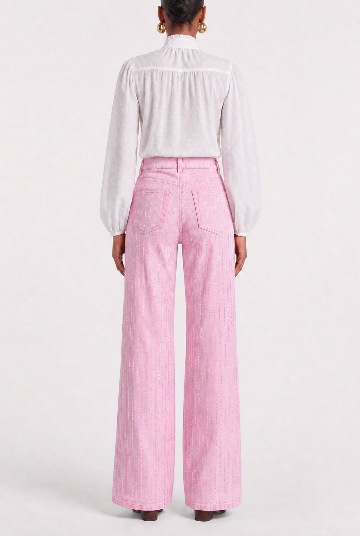 Scarlett Jeans - Strass Rose