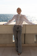 Scarlett Jeans - Grey Rhinestones