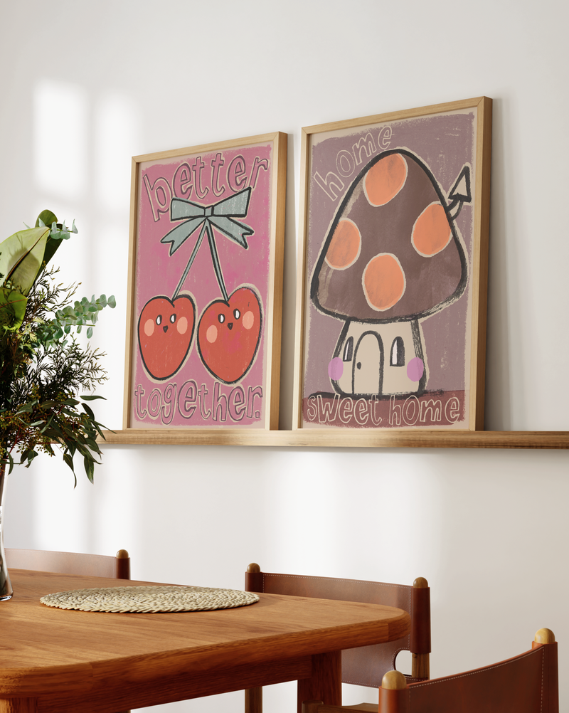 CARTEL SETAS 50X70CM - studioloco