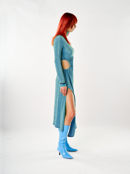 Raja Dress Blue
