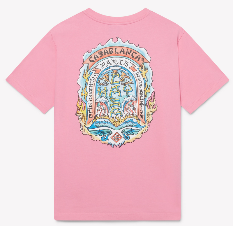 T-Shirt Skate – Casablanca – Rose