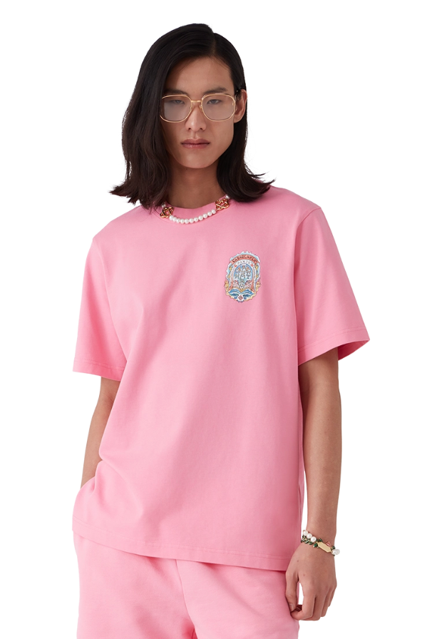 T-Shirt Skate – Casablanca – Rose