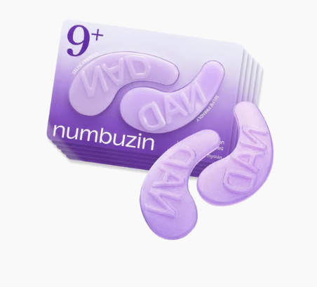 Parches debajo de los ojos de colágeno Numbuzin No.9 para ojeras