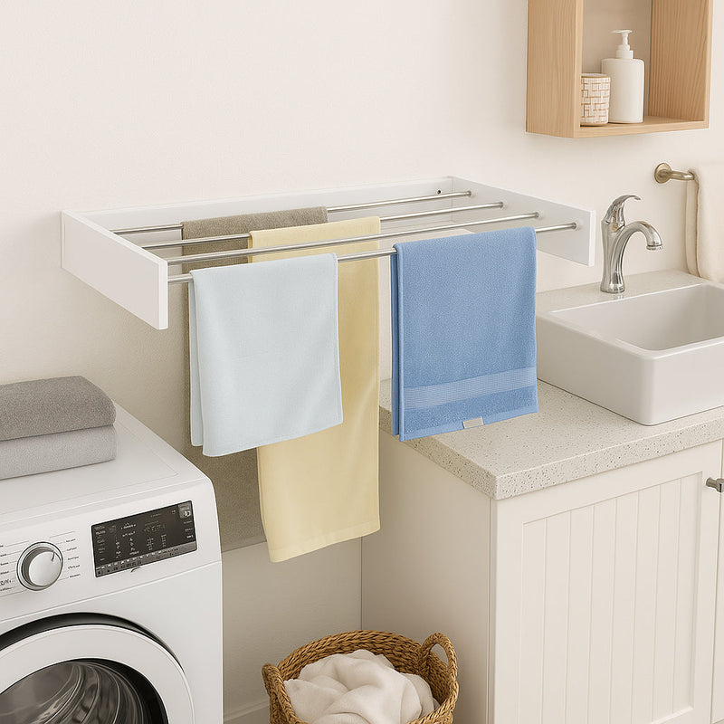 Séchoir À Linge Mural Cobra - Blanc