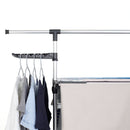 Séchoir à linge étendoir multifonction 18M ULTIMA 3 niveaux Noir et inox - REDDECO.com