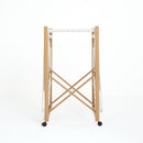 Séchoir à linge étendoir multifonction 28M USHUAIA Couleur bois - REDDECO.com