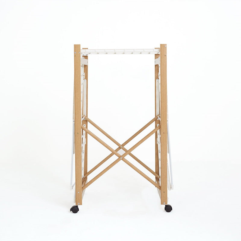 Séchoir à linge étendoir multifonction 28M USHUAIA Couleur bois - REDDECO.com