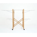 Séchoir à linge étendoir multifonction 28M USHUAIA Couleur bois - REDDECO.com