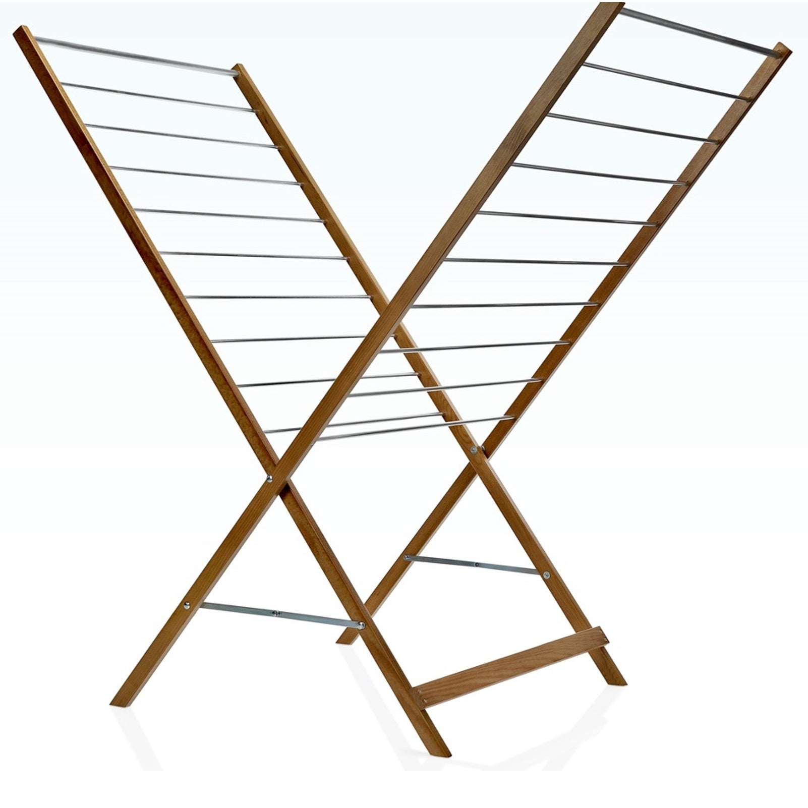 Étendoir À Linge Pliable Bois Xenia - 10M - Bois