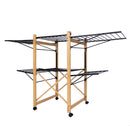 Séchoir À Linge Avec Roulettes Ushuaia - Noir