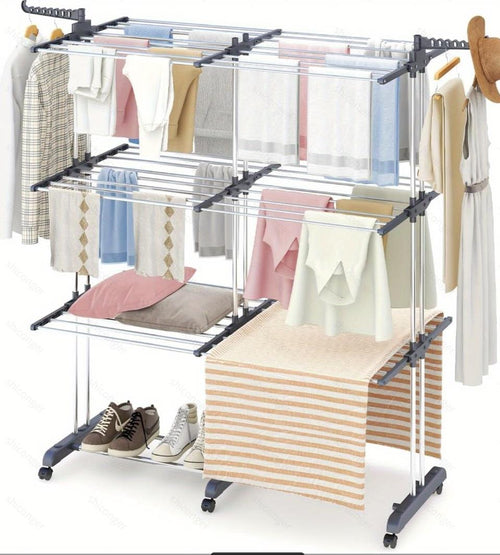 Séchoir À Linge Extensible Xxl Extra Niveaux