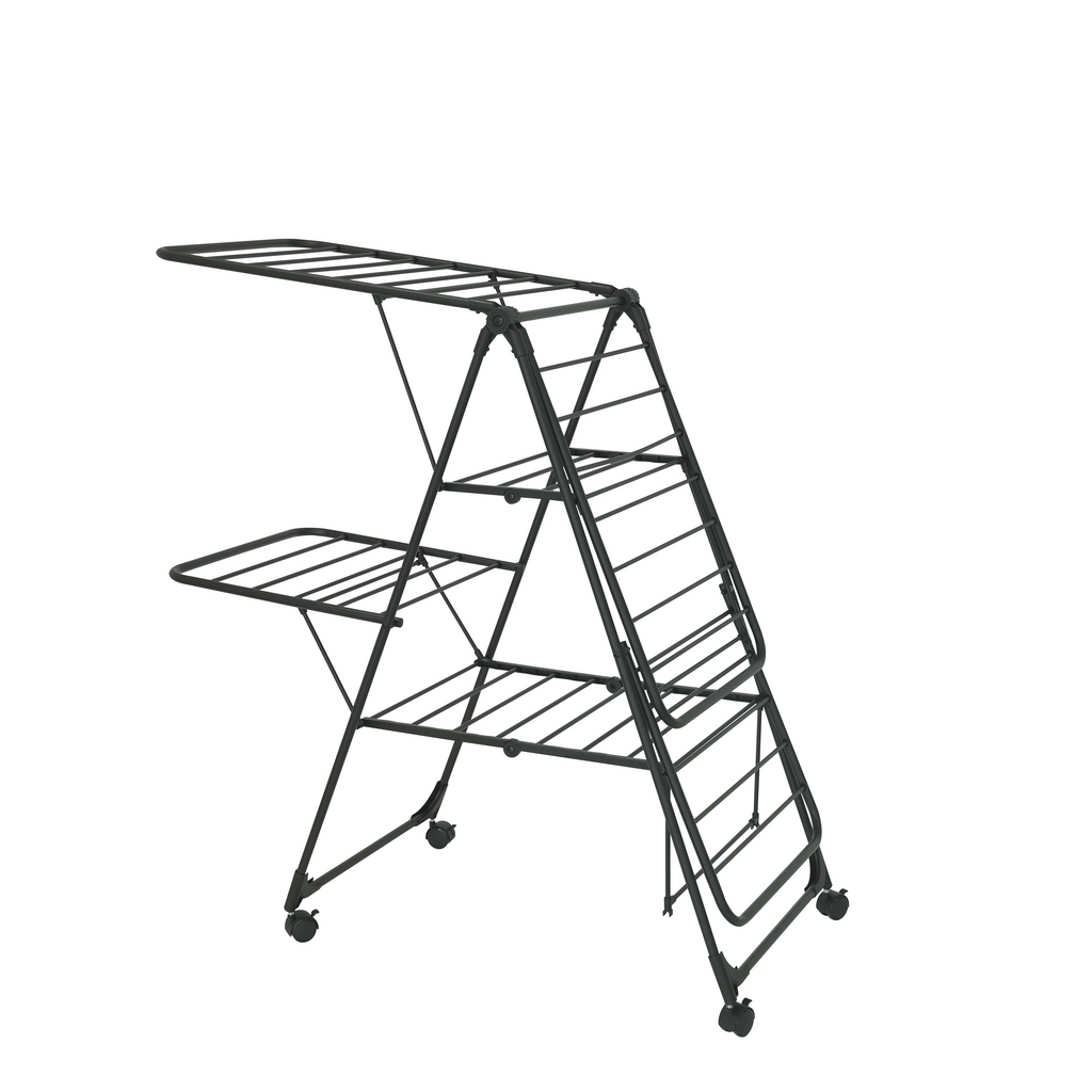 Tendedero Plegable Alba - 26M - Negro
