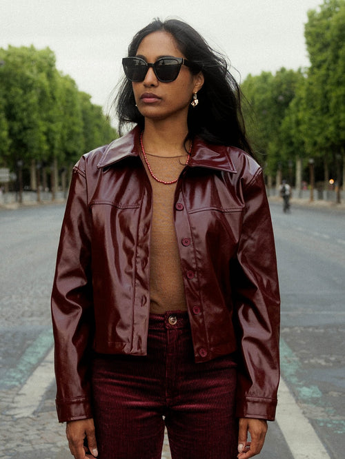 Chaqueta Philippa - Burdeos