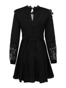 Self Portrait - Robe Dentelle Noir - Femme