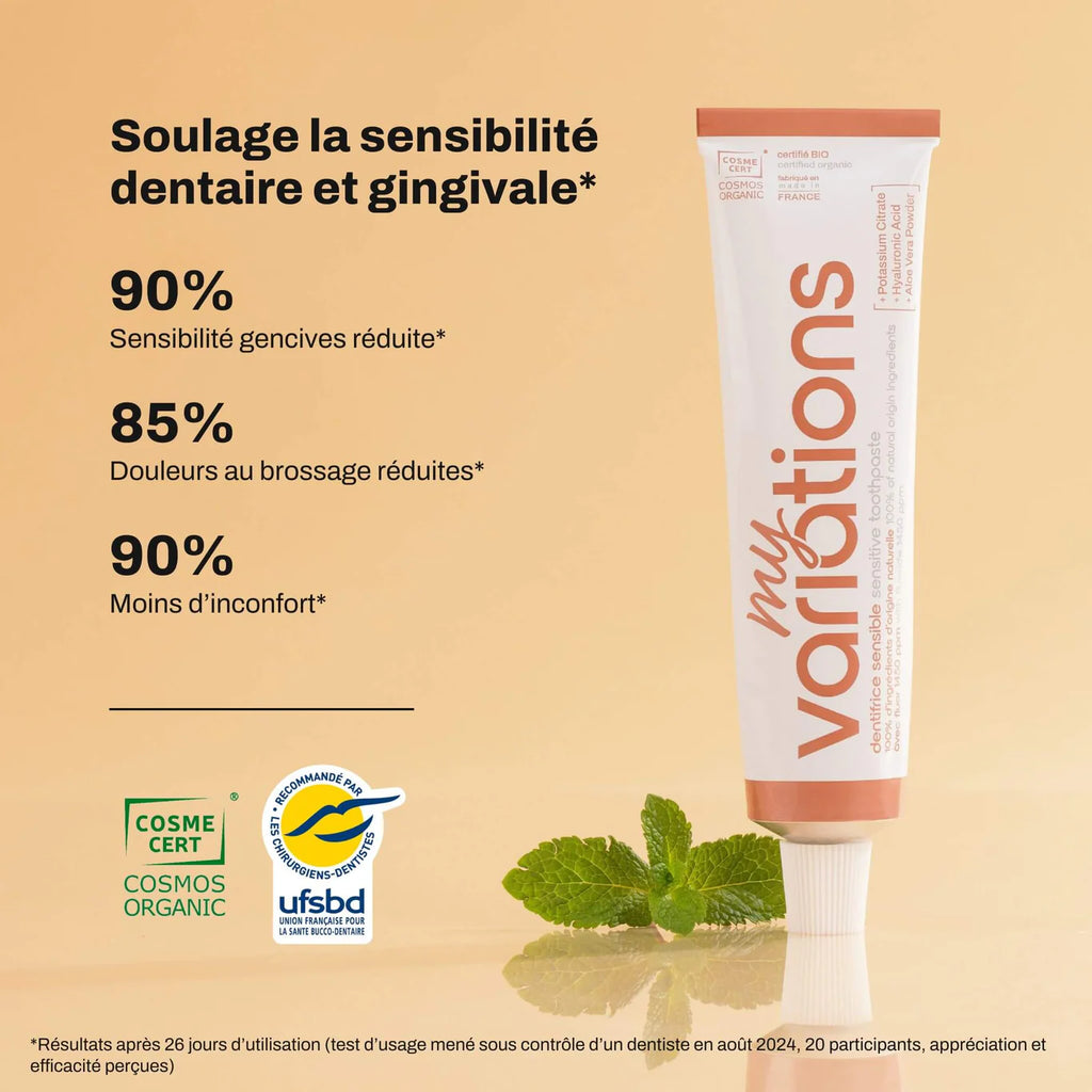 Sensitive Toothpaste - Certified Organic